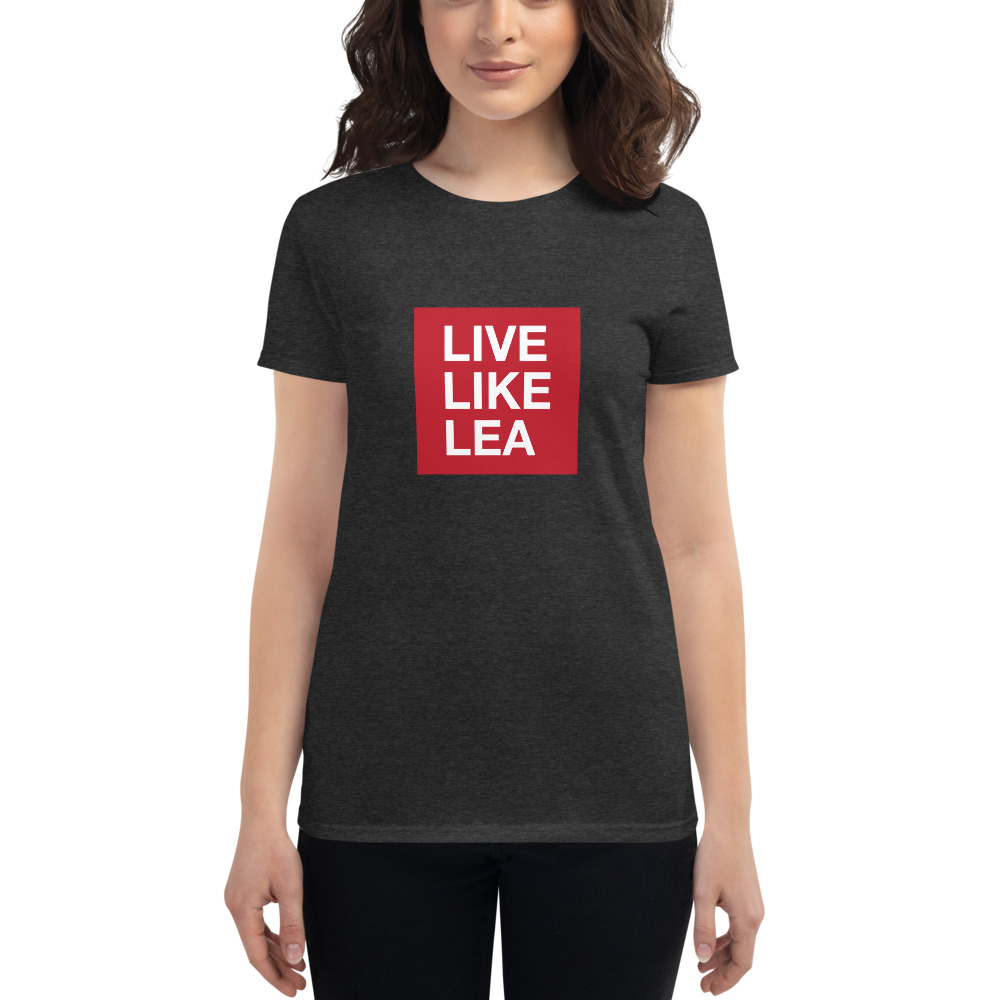 LIVE LIKE LEA - Logo - Color T-shirt (WOMEN'S) | mockup-6e559764.jpg