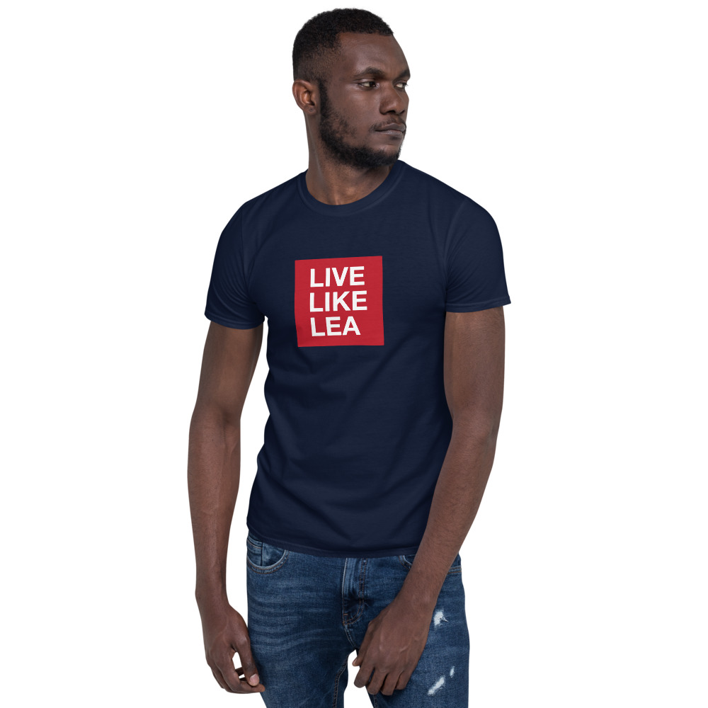 LIVE LIKE LEA - Logo - Color T-shirt (MEN'S) | mockup-75c49b33.jpg
