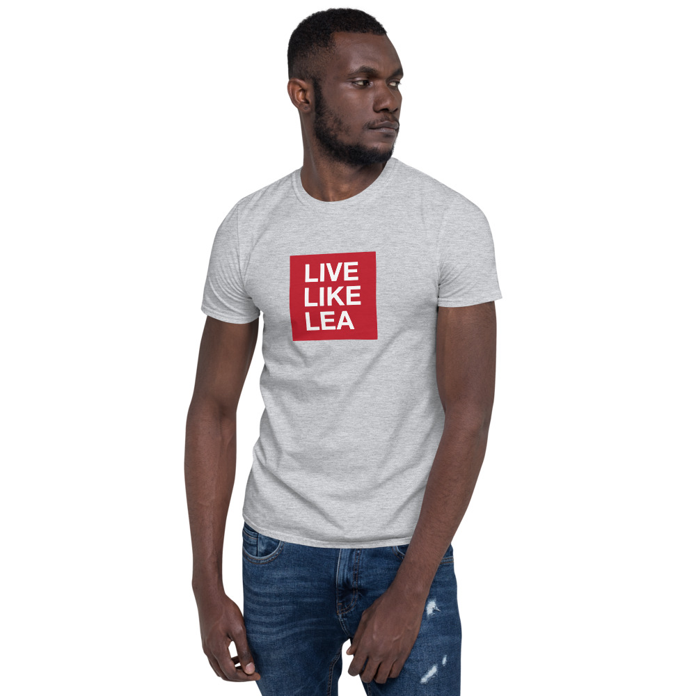 LIVE LIKE LEA - Logo - Color T-shirt (MEN'S) | mockup-23270a1d.jpg