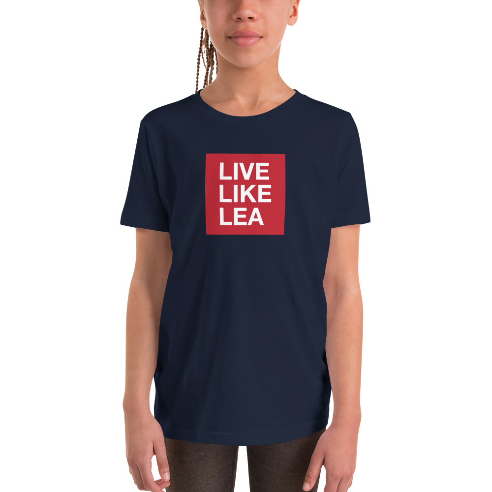 LIVE LIKE LEA - Logo - Color T-shirt (YOUTH) | mockup-4e5e4388.jpg