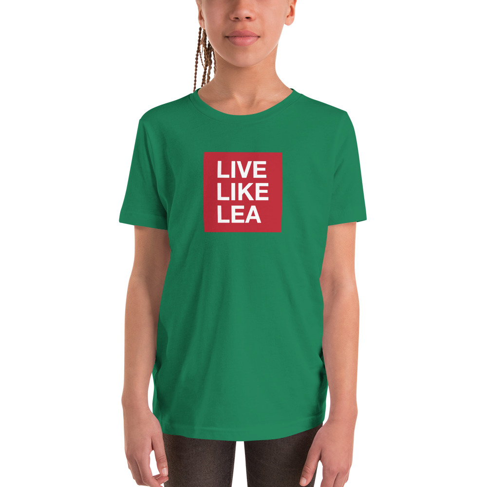 LIVE LIKE LEA - Logo - Color T-shirt (YOUTH) | mockup-664837c0.jpg