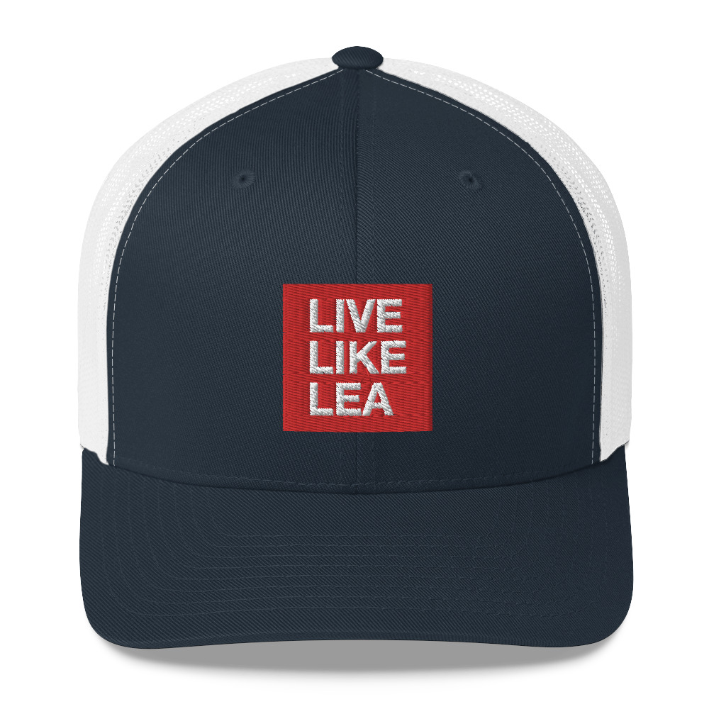 Live Like Lea Trucker Hat | mockup-f9be5209.jpg
