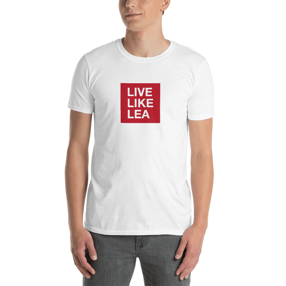 LIVE LIKE LEA - Logo - Color T-shirt (MEN'S) | mockup-496e893f.jpg