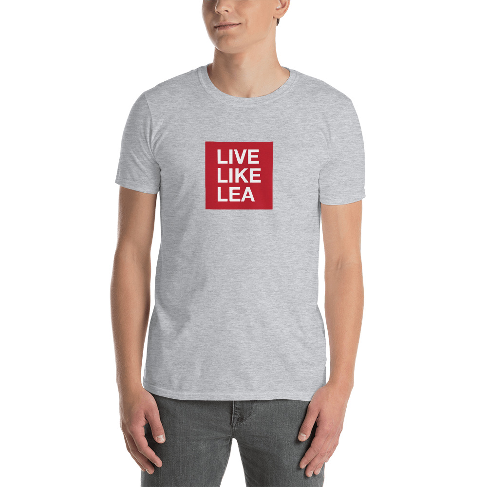 LIVE LIKE LEA - Logo - Color T-shirt (MEN'S) | mockup-596815ae.jpg