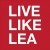 LIVE LIKE LEA Sticker | LiveLikeLea_RedBoxWhiteLettering_-_Red_3in-03.jpg