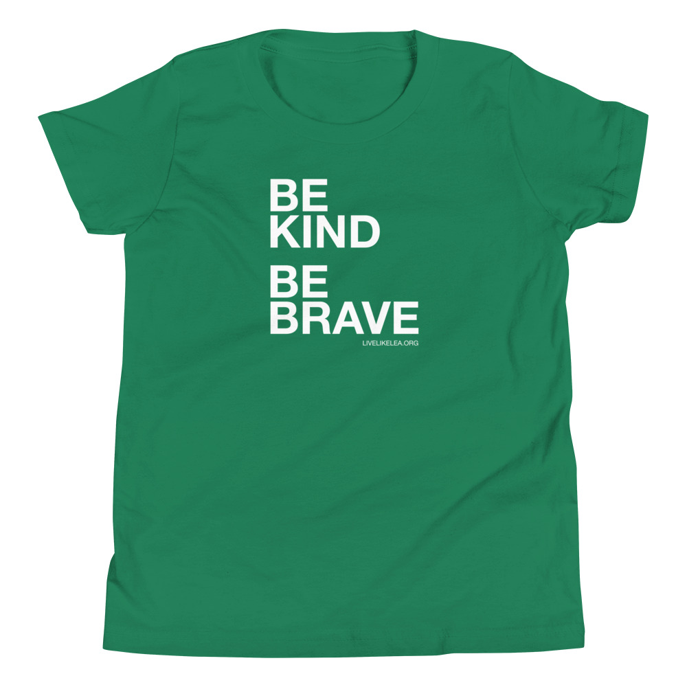 BE KIND BE BRAVE - Color T-shirt (YOUTH) | mockup-7f72a91e.jpg