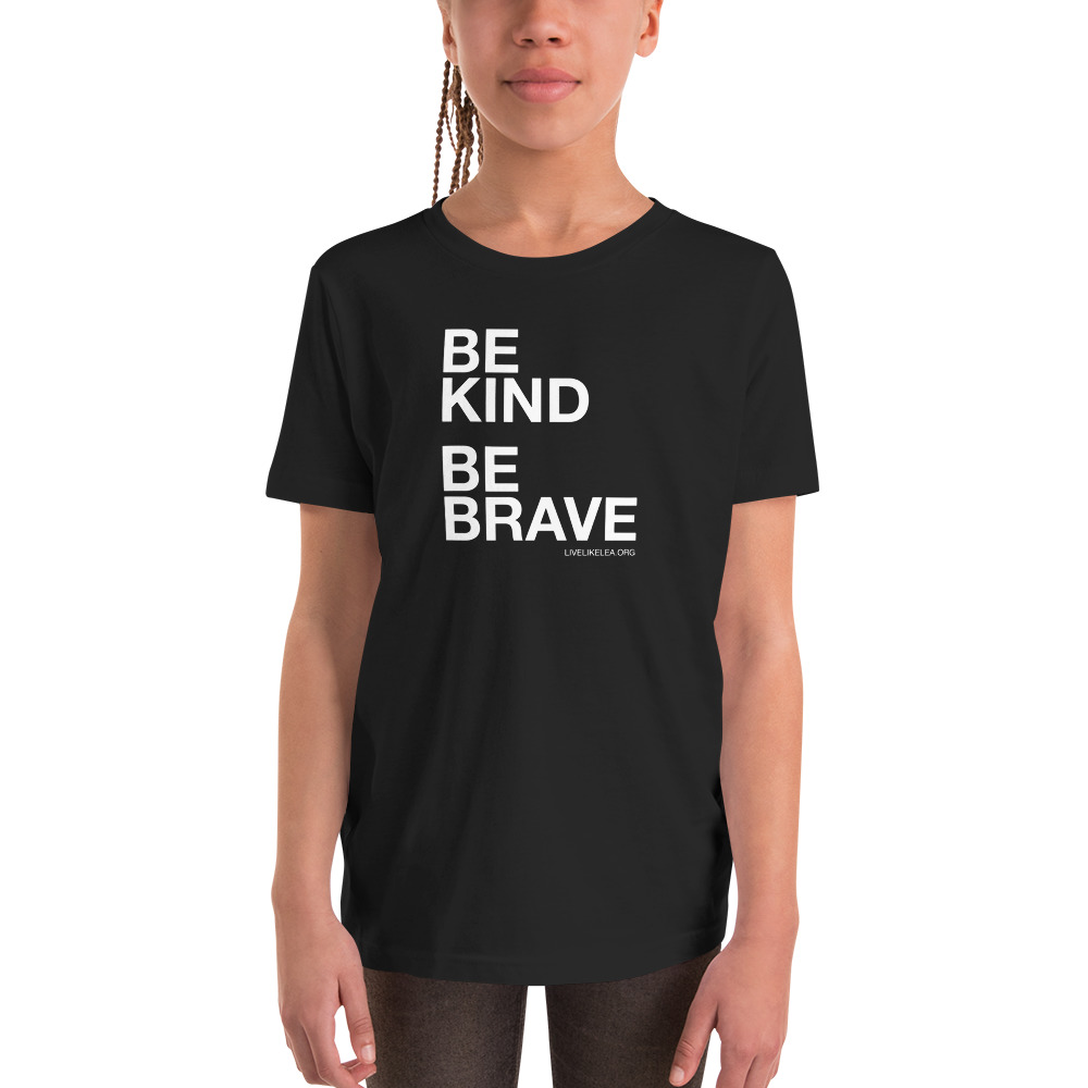 BE KIND BE BRAVE - Color T-shirt (YOUTH) | mockup-ca025455.jpg