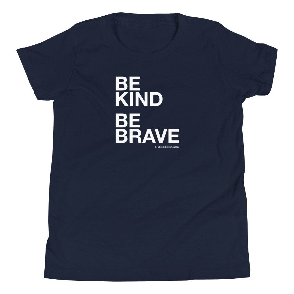 BE KIND BE BRAVE - Color T-shirt (YOUTH) | mockup-f1ecef0f.jpg