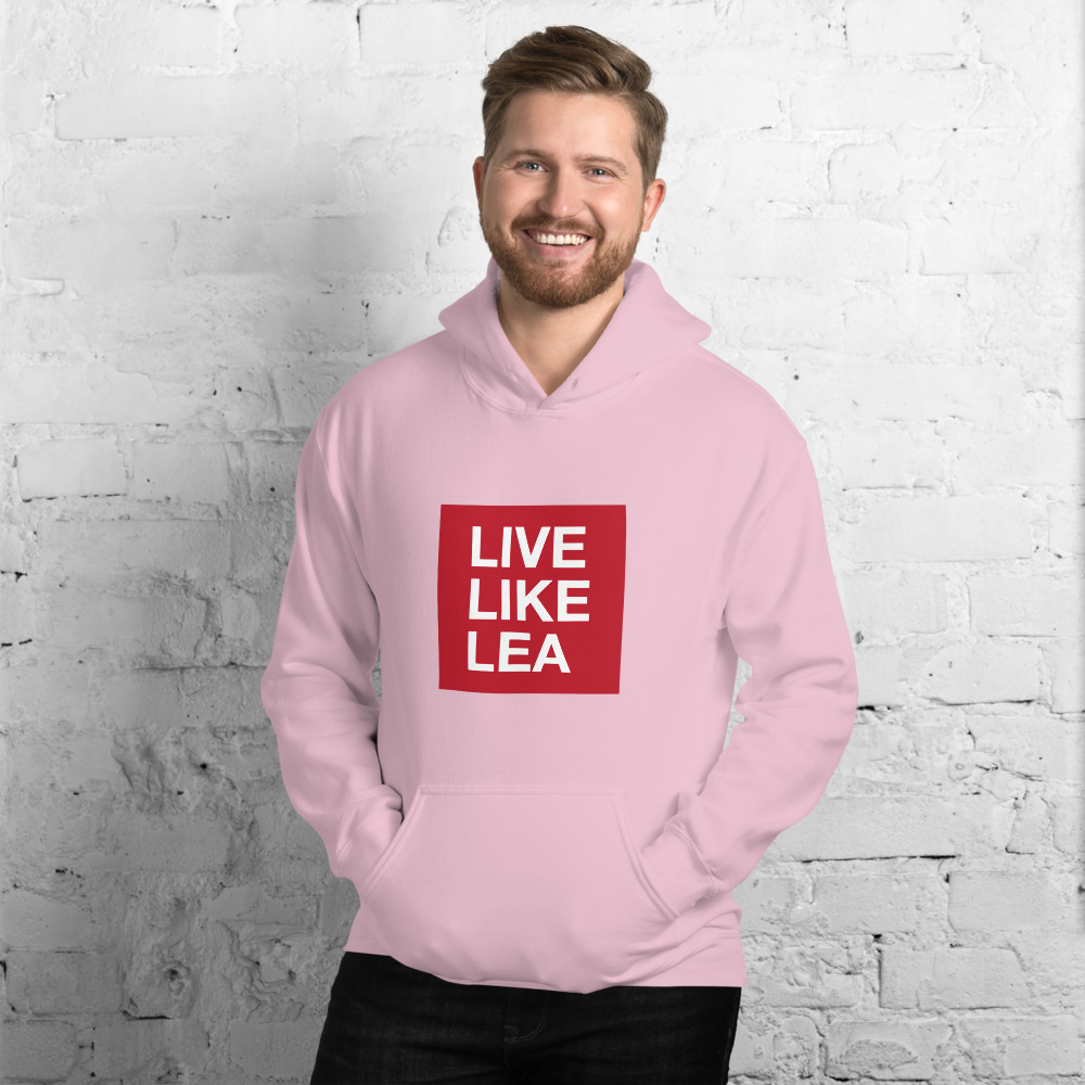 LIVE LIKE LEA - Hooded Sweatshirt - (UNISEX) | mockup-528552a8.jpg