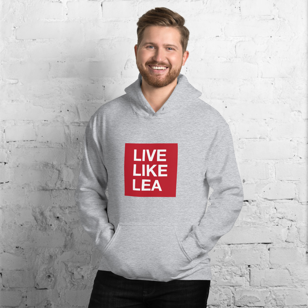 LIVE LIKE LEA - Hooded Sweatshirt - (UNISEX) | mockup-29390ccc.jpg
