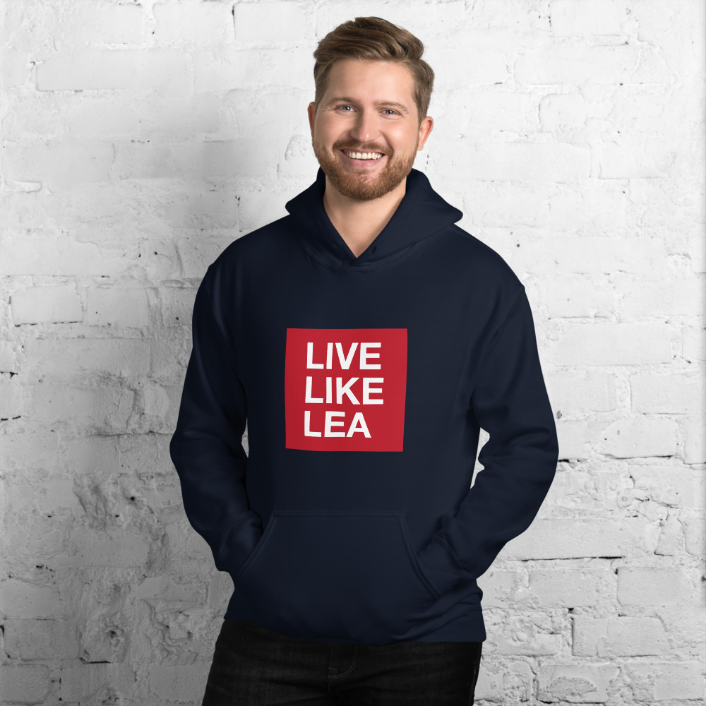 LIVE LIKE LEA - Hooded Sweatshirt - (UNISEX) | mockup-f9a52f8c.jpg