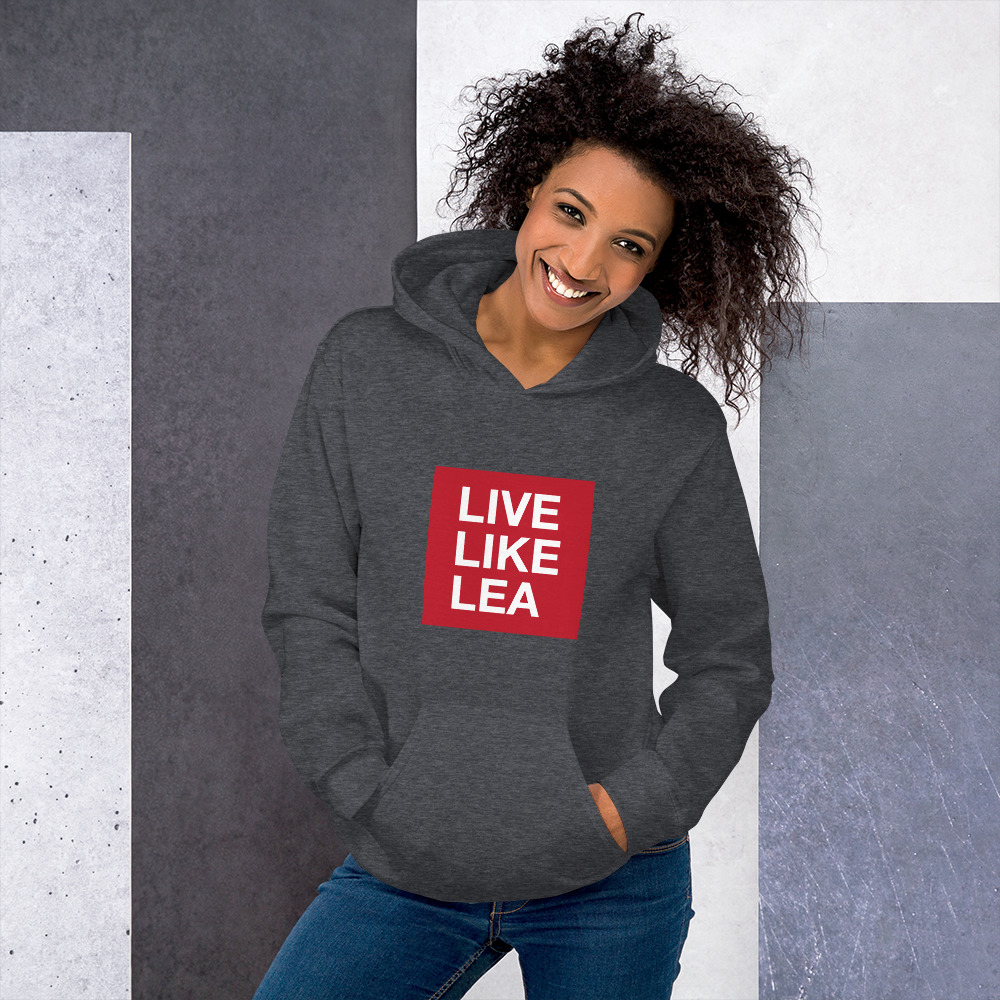 LIVE LIKE LEA - Hooded Sweatshirt - (UNISEX) | mockup-119fcddb_(1).jpg