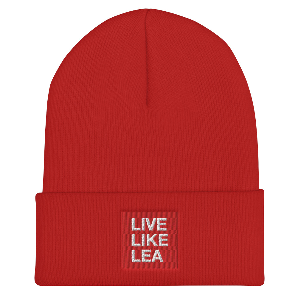 Live Like Lea Folded Beanie | mockup-4f6183b0.jpg