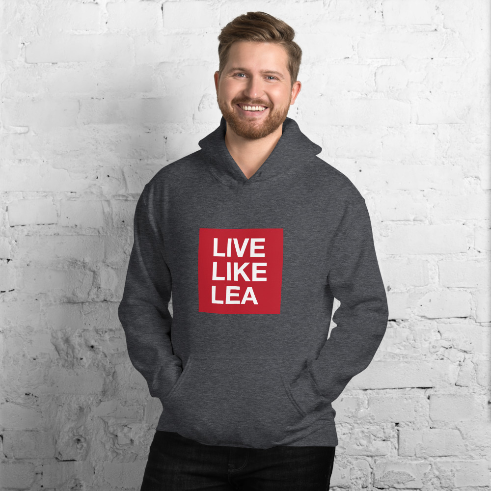 LIVE LIKE LEA - Hooded Sweatshirt - (UNISEX) | mockup-32ff0b58.jpg