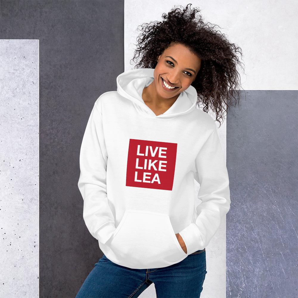 LIVE LIKE LEA - Hooded Sweatshirt - (UNISEX) | mockup-b1c56fb9.jpg