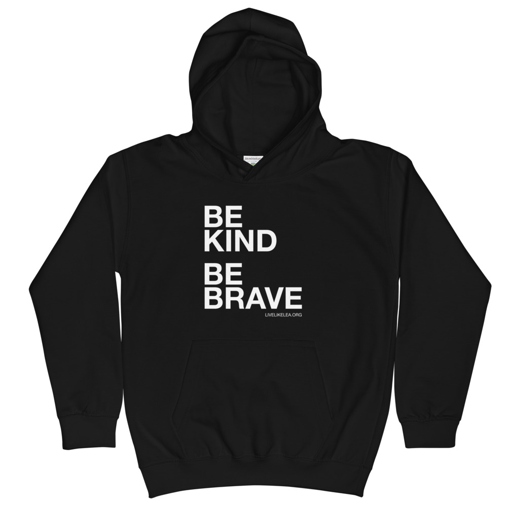 BE KIND BE BRAVE - Hoodie - (YOUTH) | mockup-f5a39db9.jpg