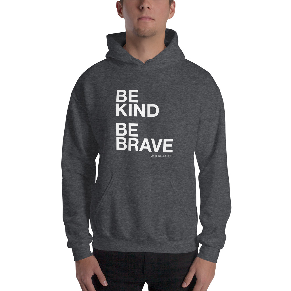 BE KIND BE BRAVE - Hooded Sweatshirt - (UNISEX) | mockup-c1d4f9bc.jpg