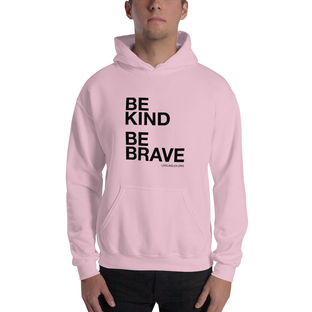 BE KIND BE BRAVE - Hooded Sweatshirt - (UNISEX) | mockup-48b734b5.jpg