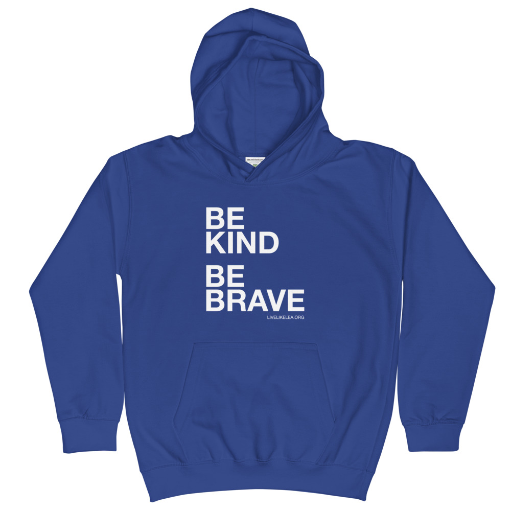 BE KIND BE BRAVE - Hoodie - (YOUTH) | mockup-4f86cc9a.jpg