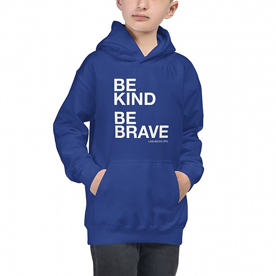 BE KIND BE BRAVE - Hoodie - (YOUTH)