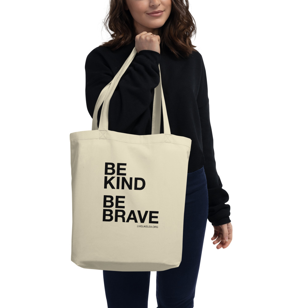 Be Kind, Be Brave Organic Tote (Standard & Large Sizes) | mockup-24bcd931.jpg